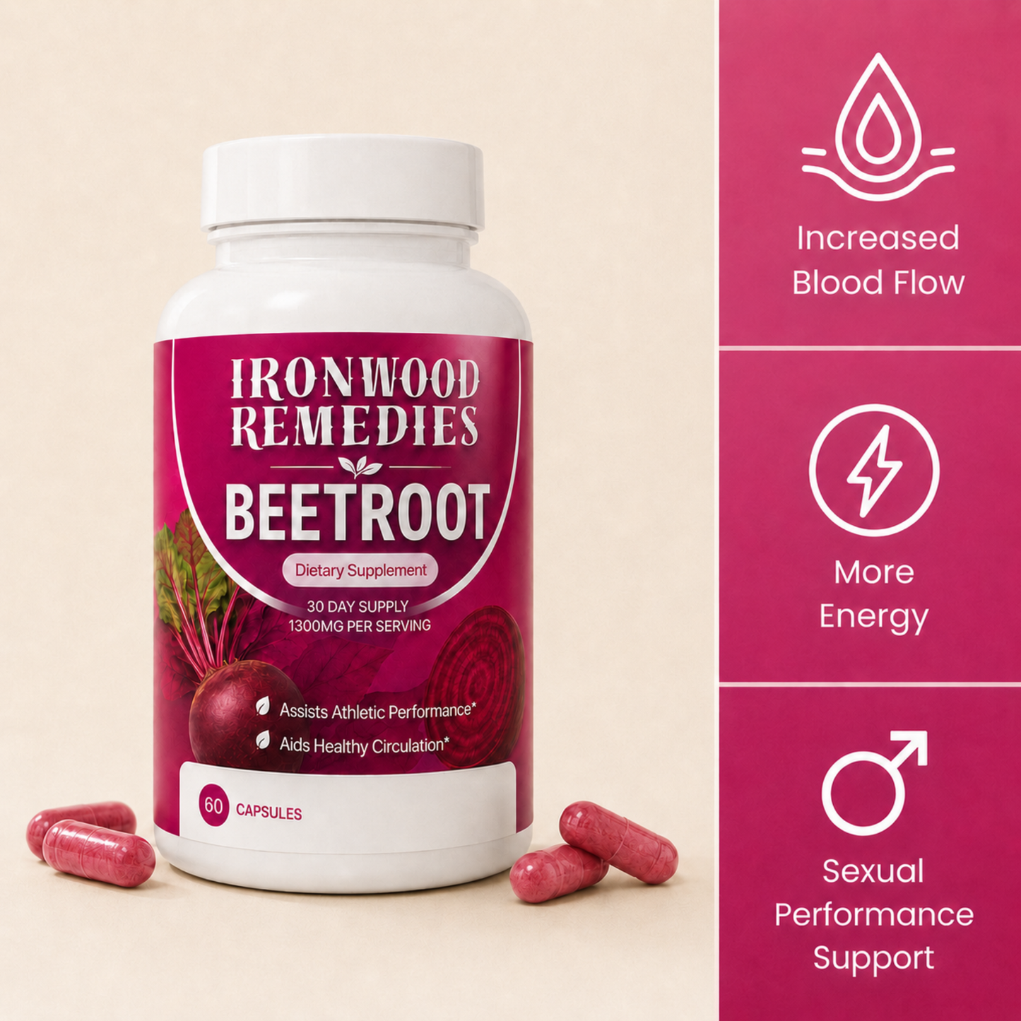 IronWood Beetroot Capsules